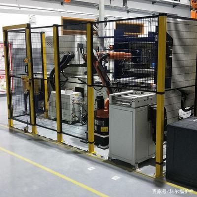 自动化设备围栏用在汽车配件厂项目